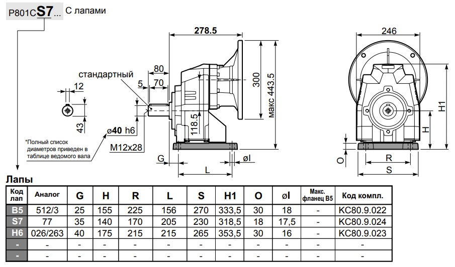 Мотор-редуктор 801С_3