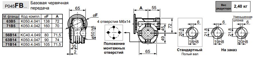 Мотор-редуктор INNOVARI 045_2